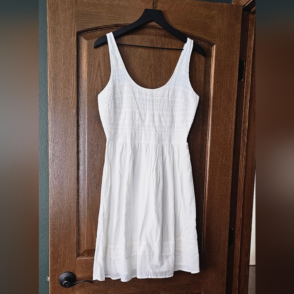 White lacy dress